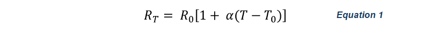 Temperature Coefficient Of Resistance Deringer Ney