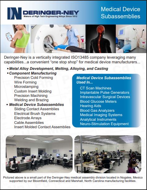 mediczl device subassemblies