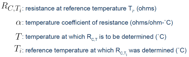 Temperature Coefficient Of Resistance - Deringer Ney